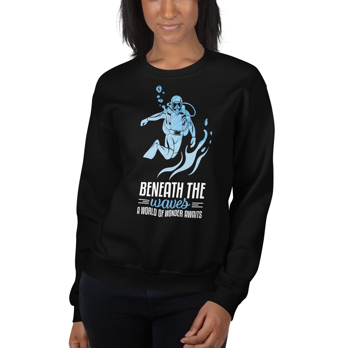 Beneath the Waves a World of Wonder awaits Pullover