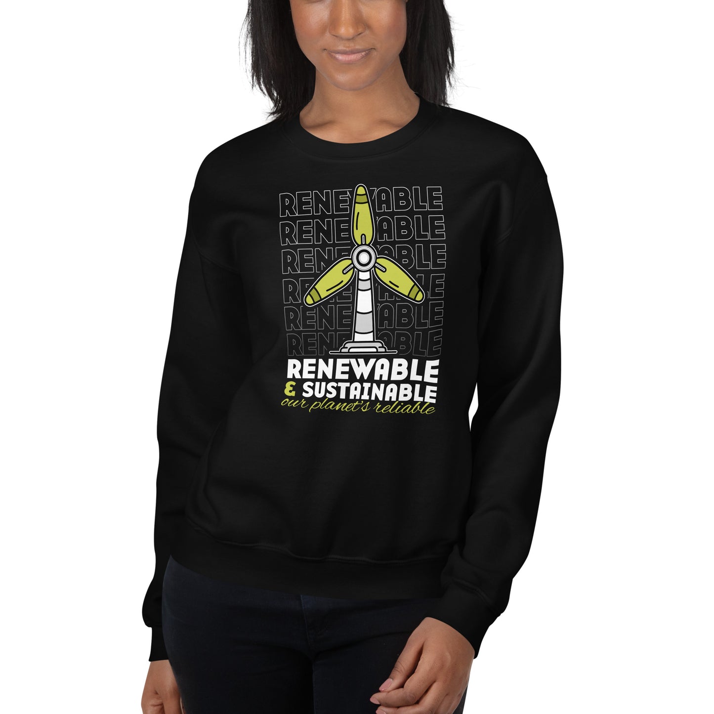 Renewable & Sustainable our planet´s reliable Pullover