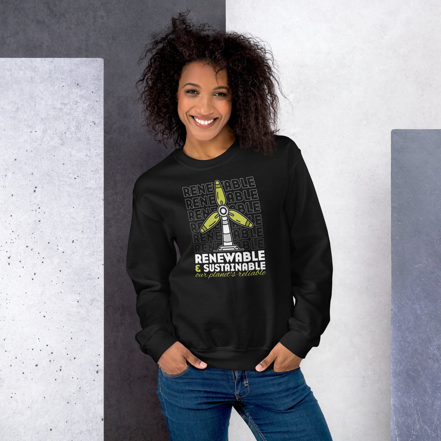 Renewable & Sustainable our planet´s reliable Pullover
