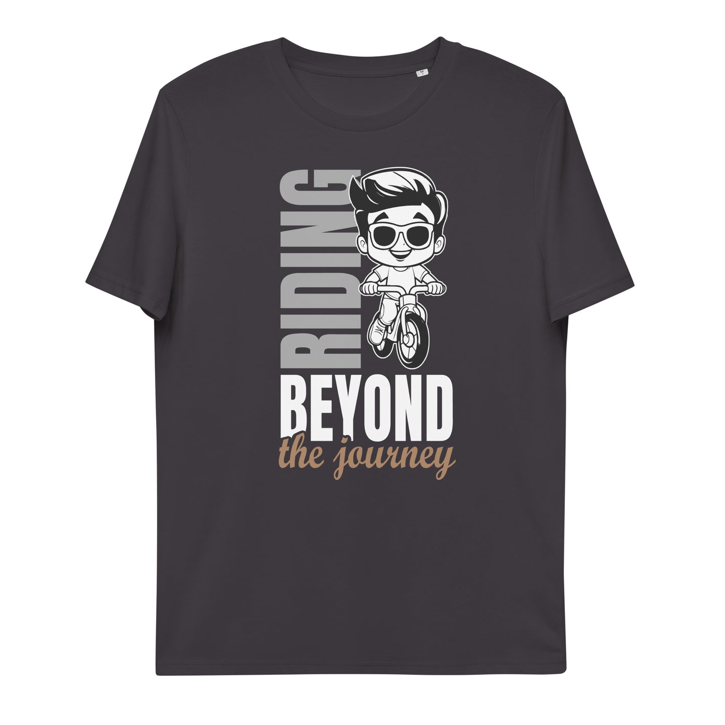 Riding beyond the journey Bio-Baumwoll-T-Shirt