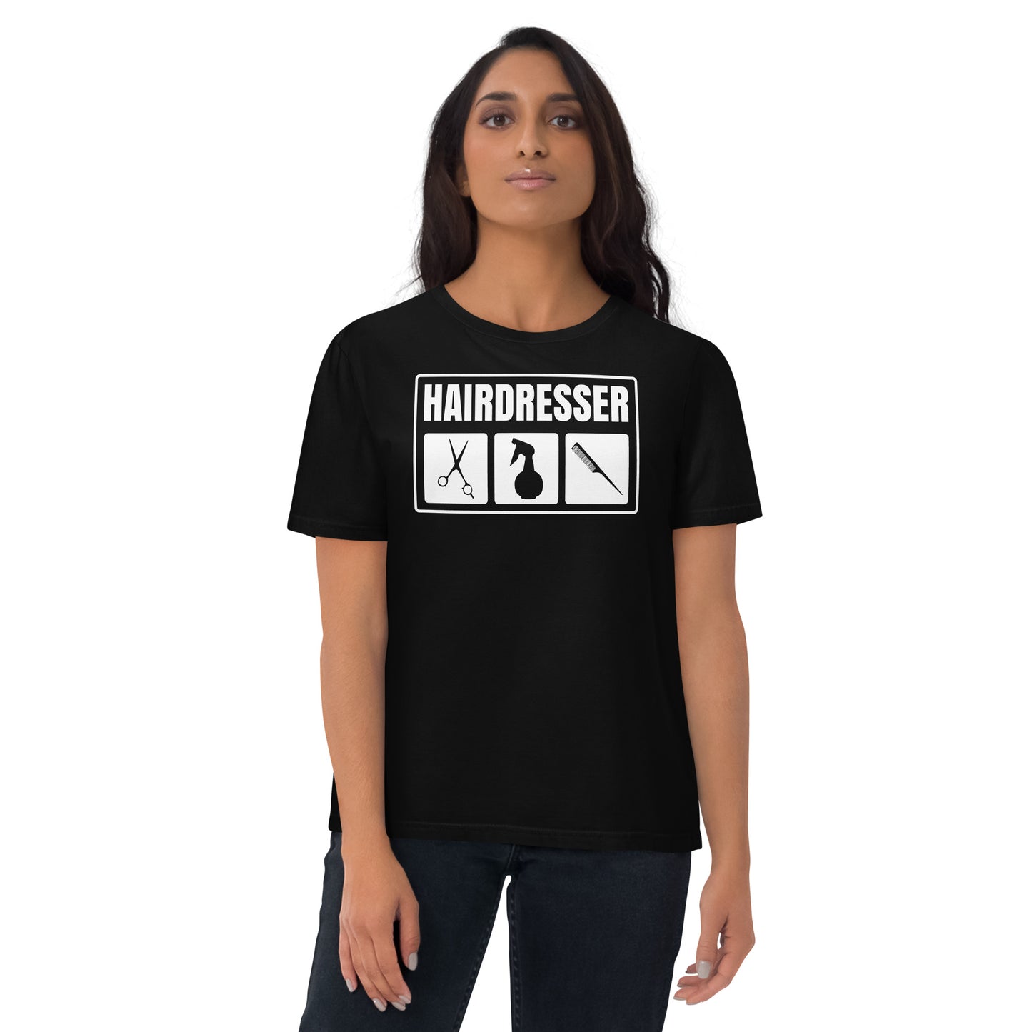 Hairdresser Unisex-Bio-Baumwoll-T-Shirt
