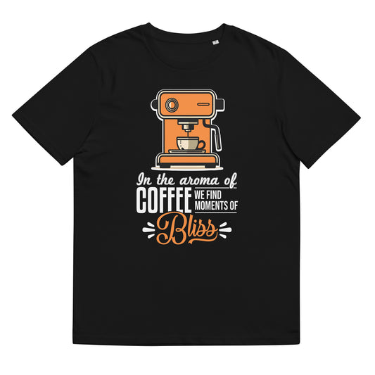 In the Aroma of Coffee we found Moments of Bliss Bio-Baumwoll-T-Shirt