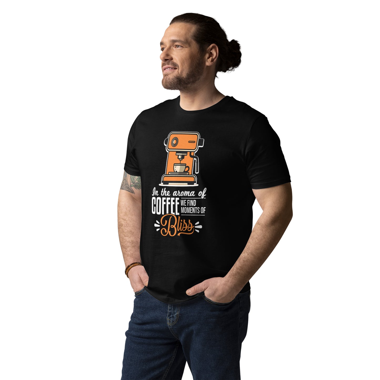 In the Aroma of Coffee we found Moments of Bliss Bio-Baumwoll-T-Shirt