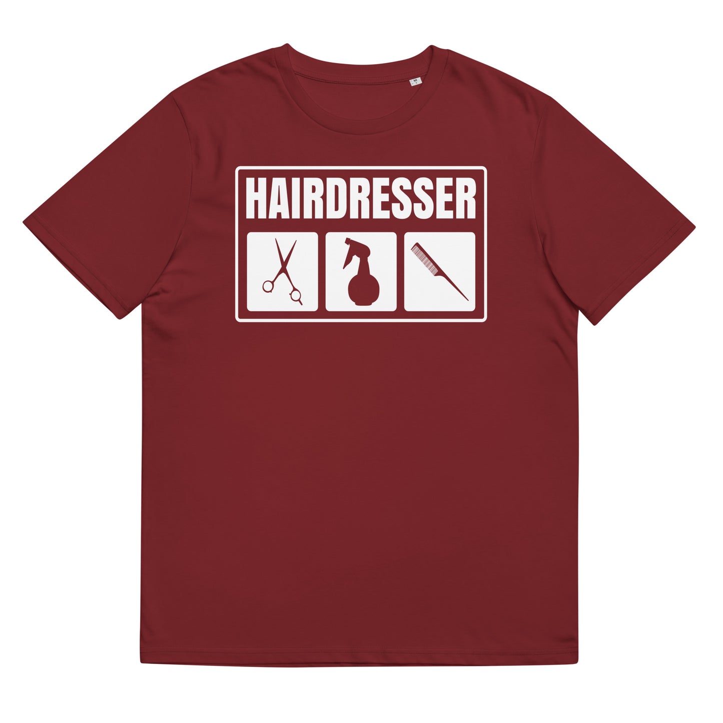Hairdresser Unisex-Bio-Baumwoll-T-Shirt
