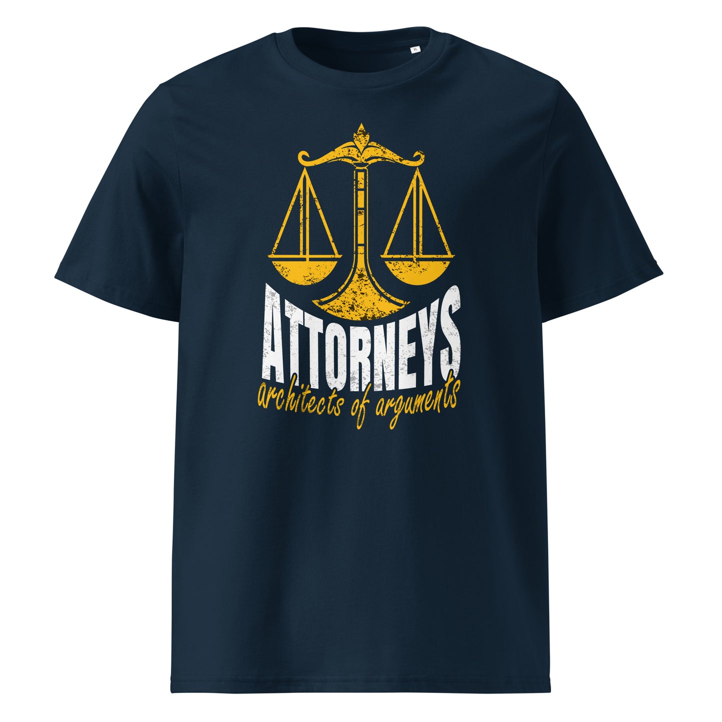 Attorneys architects of arguments Bio-Baumwoll-T-Shirt